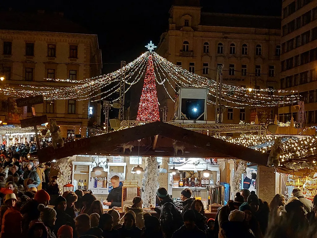 Budapest christmas market