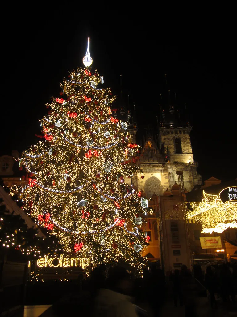 Prague christmas market