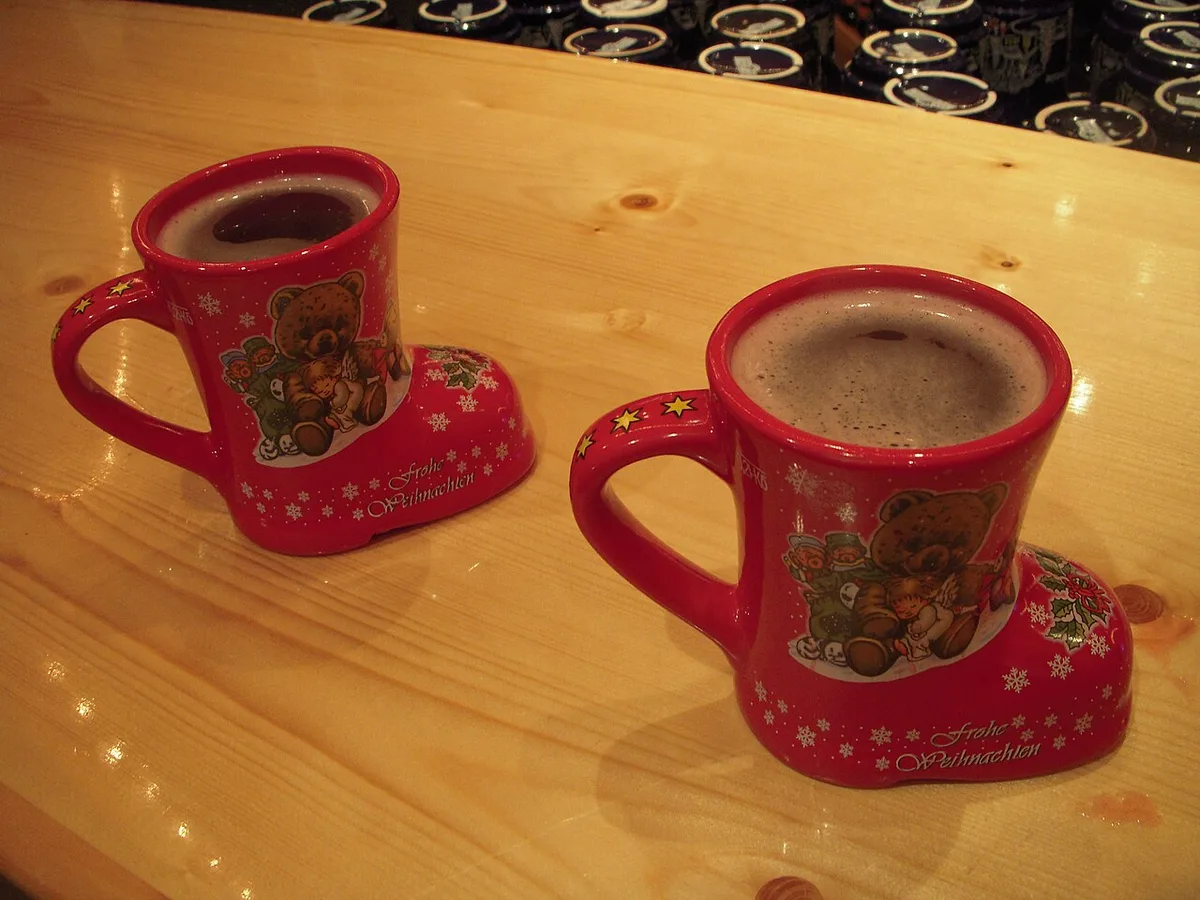 European Christmas market with Gluhwein 1