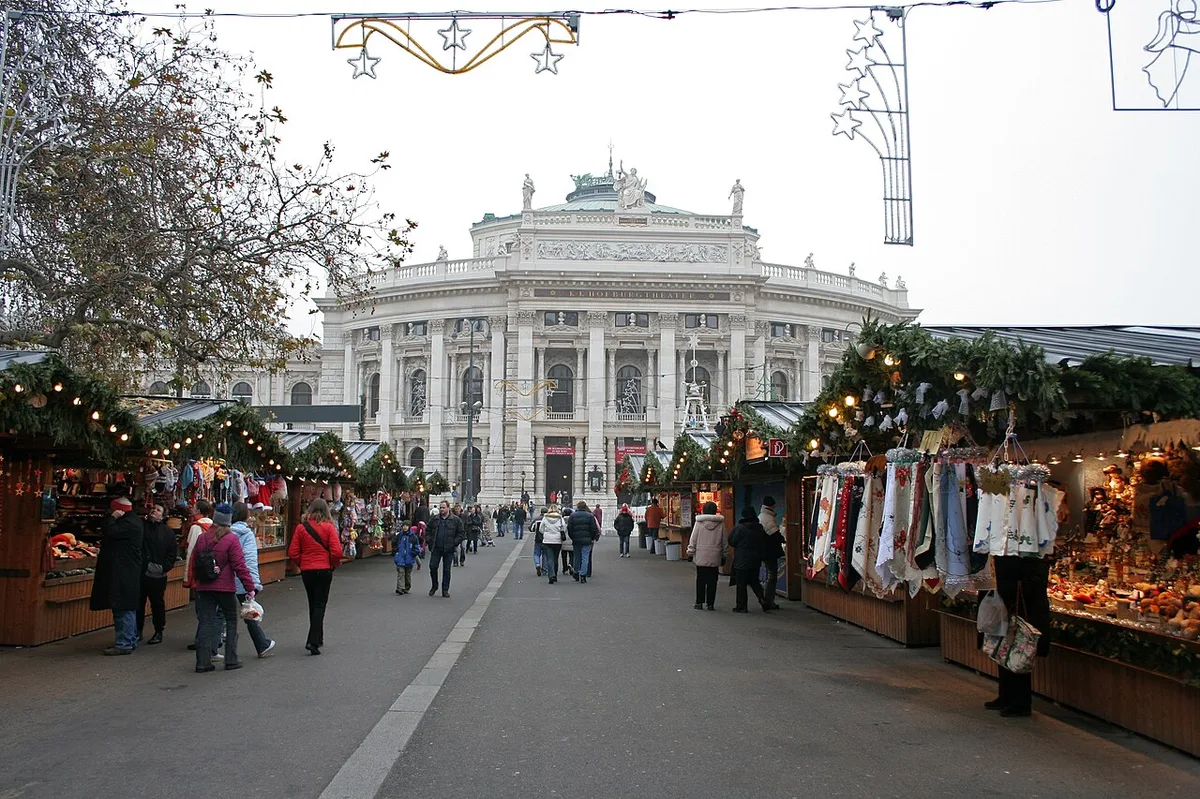 European Christmas market with Gluhwein 2