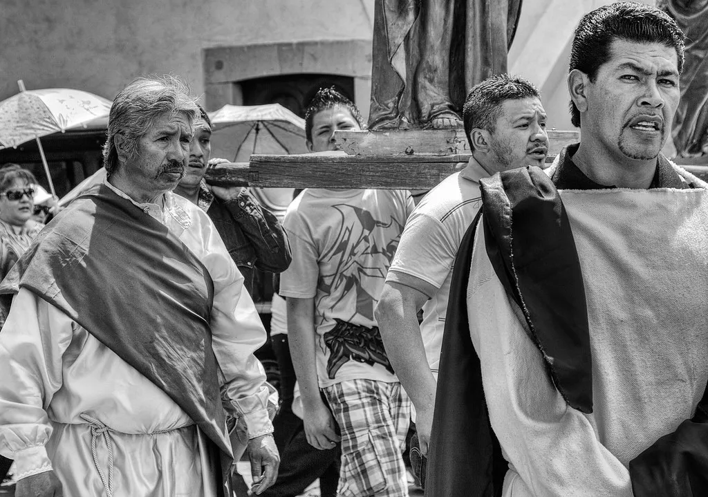 Religious easter procession