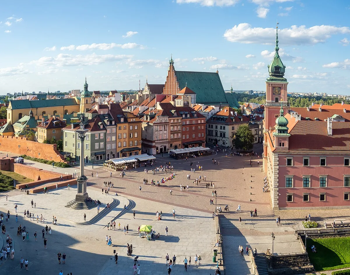Warsaw festivals and Old Town 1