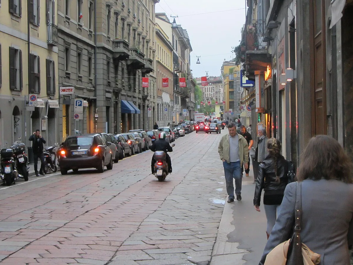 Design installation in the Brera district during Milan Design Week — 1