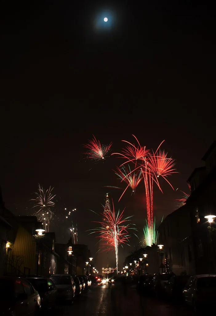 New Years Eve In Reykjavik