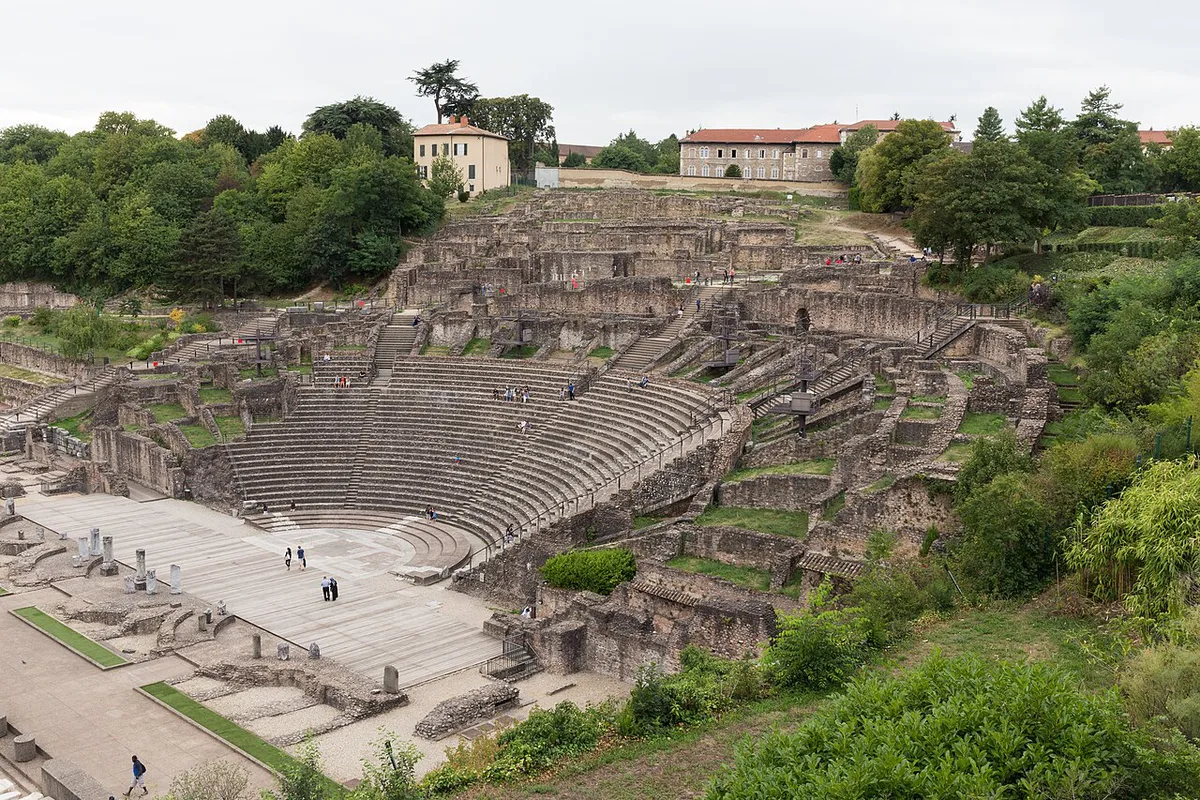 Concert in the Roman theatre at Nuits de Fourviere, Lyon — 1